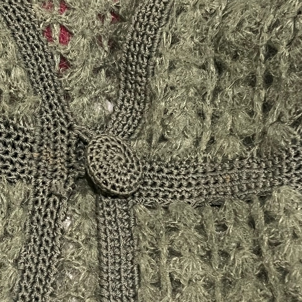 Gold Hawk Open Knit Sweater Cardigan
Sz: S - Picture 14 of 14